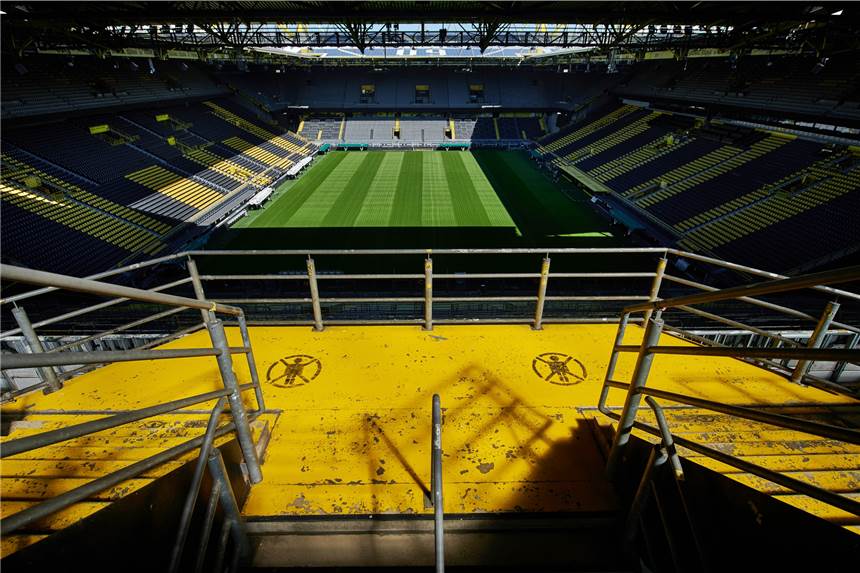 Bundesliga-Zwangspause: So sieht‘s im BVB-Stadion aus In Deutschlands größtem Fußballstadion herrscht derzeit große Stille.