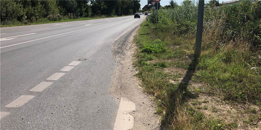 Neue Radwege in Selm in Planung: Die Uhr tickt - und zwar schnell In diesem Bereich der Werner Straße wird es zwar keinen neuen Radweg geben. Dafür aber zwischen dem Kreisverkehr Zeche-Hermann-Wall und dem Cappenberger Damm. 2023 soll das realisiert werden, sagt die Stadt.