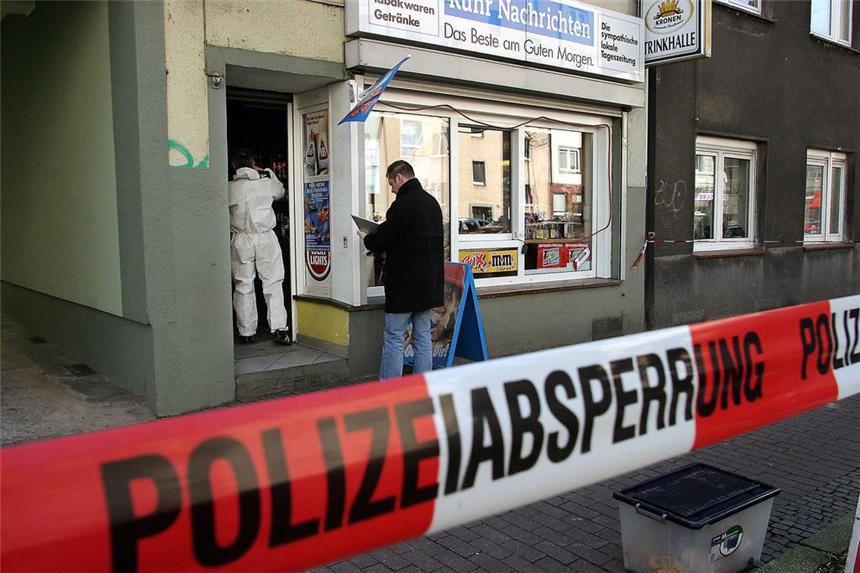 Mord an Mehmet Kubasik: Ermittler sagen aus In diesem Kiosk auf der Mallinckrodtstraße wurde am 4. April 2006 der Besitzer Mehmet Kubasik erschossen.