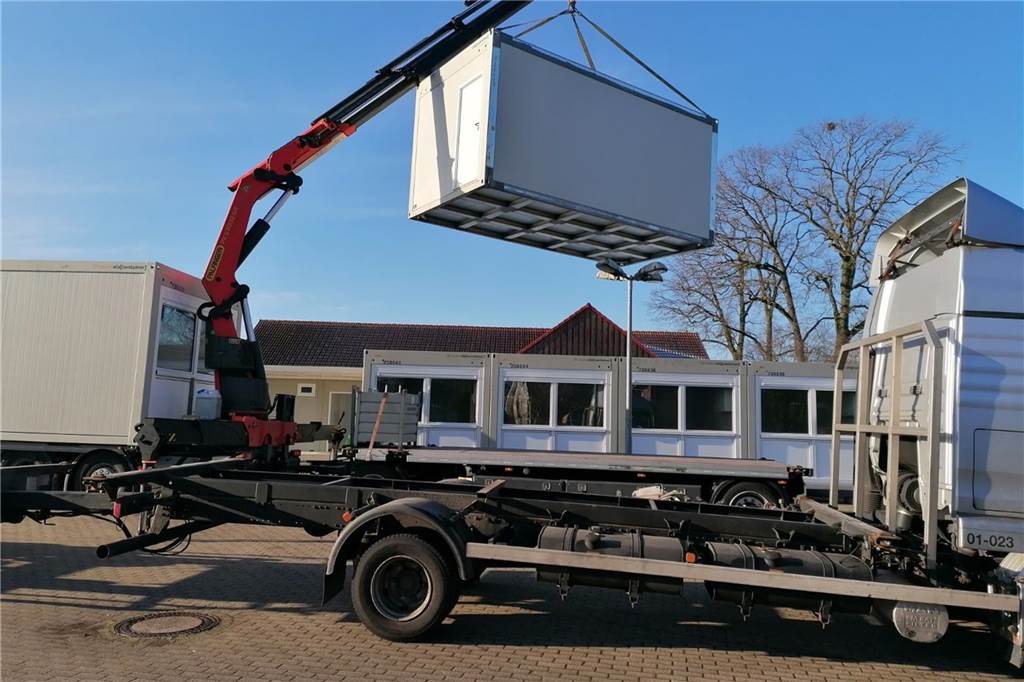 Ein Container in Südlohn für Flüchtlinge 