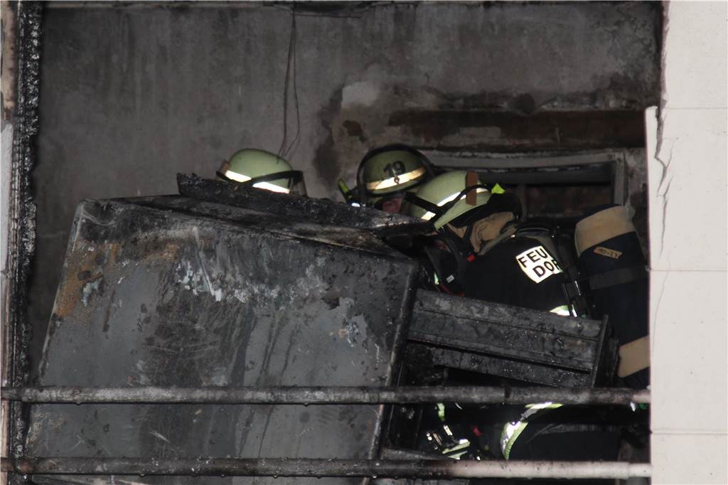 In Dortmund-Dorstfeld hat es in der Nacht zu Sonntag einen Wohnungsbrand gegeben.