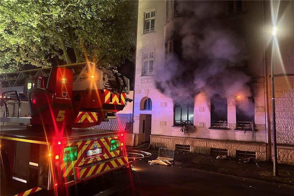 In Dortmund-Dorstfeld hat es in der Nacht zu Sonntag einen Wohnungsbrand gegeben.