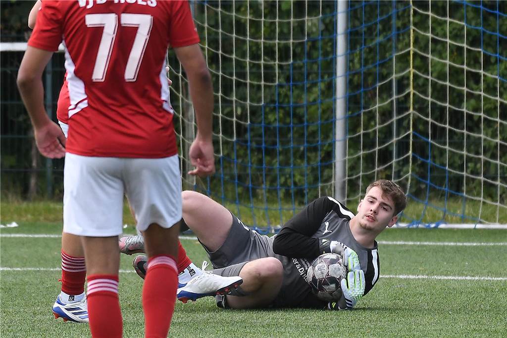 In einem Testspiel trafen die Spvg Schwerin und der VfB Hüls aufeinander. Das Duell endete mit einem 1:1 durch zwei späte Tore.
