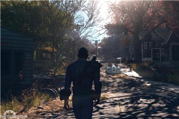 In „Fallout 76“ spielt man mit einer oder gegen eine Auswahl anderer menschlicher Spieler - mit Onlinepflicht. Foto: Bethesda