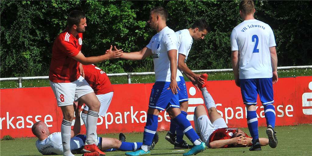 Rasse, Tempo, Emotionen? Nichts davon gab‘s beim Derby zwischen VfL und ETuS/DJK Schwerte In freundschaftlicher Atmosphäre ging das Bezirksliga-Derby zwischen dem VfL und dem ETuS/DJK Schwerte über die Bühne.