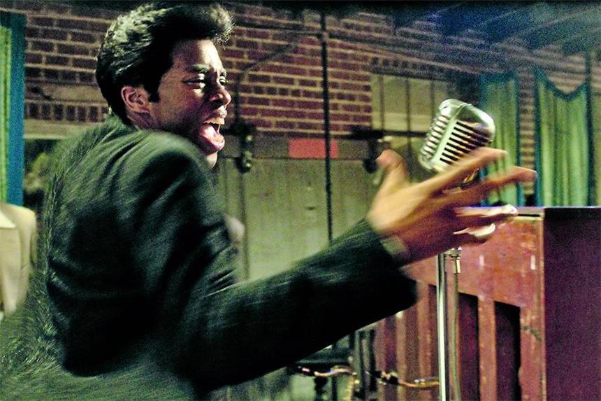 James Brown - wie er wurde, was er war In "Get On Up" stammt der unnachahmliche Gesang vom "Godfather of Soul" persönlich.