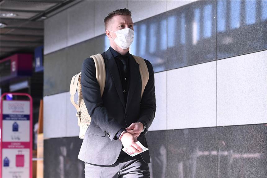 Aus in der Europa League und neue Sorgen: BVB bangt um Reus und Meunier In Glasgow angeschlagen ausgewechselt: BVB-Kapitän Marco Reus.