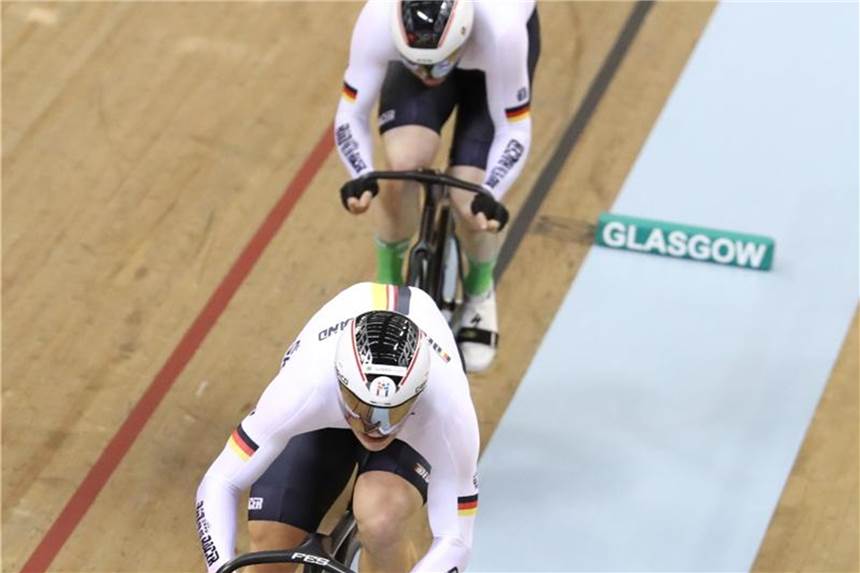 Brennauer fährt um Gold - Auch Eilers und Dörnbach im Finale In Glasgow auf Goldkurs: Stefan Bötticher (vorne) und Joachim Eilers. Foto: John Walton/PA Wire
