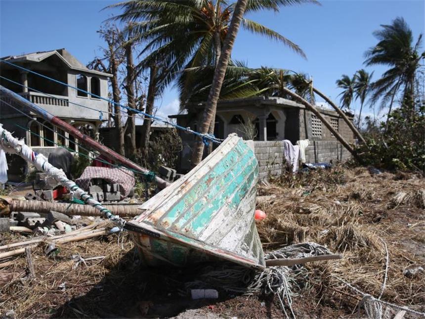 Nach Hurrikan "Irma": Neue Bedrohung für Karibik In Haiti hatte der Hurrikan schwere Schäden verursacht und mehrere hundert Menschen das Leben gekostet. Foto: Orlando Barría