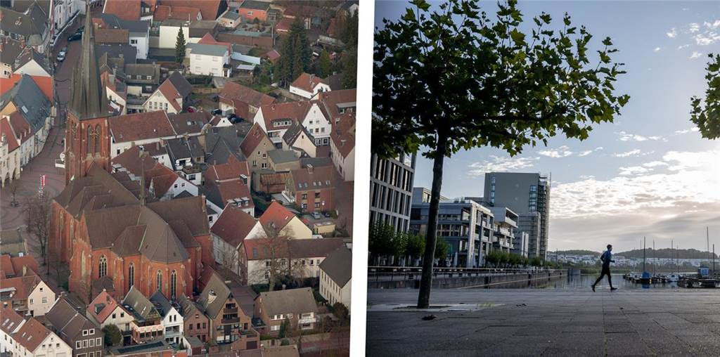 Eigentumswohnung finanzieren: So unterscheiden sich die Städte Innenstadt Haltern am See und Phönix See Dortmund
