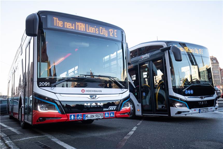 In Hamburg gibt es die modernen Elektrobusse bereits. Dortmund will zunächst 30 Fahrzeuge anschaffen.
