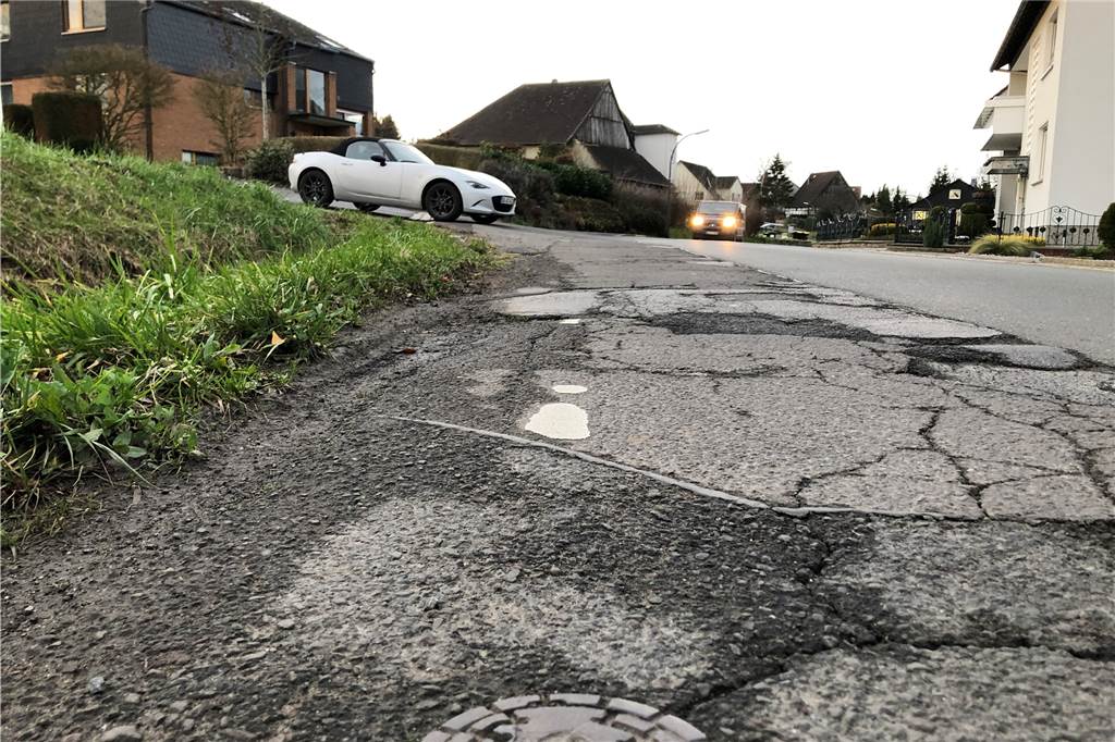 In keinem guten Zustand ist seit Langem die Lanstroper Straße.