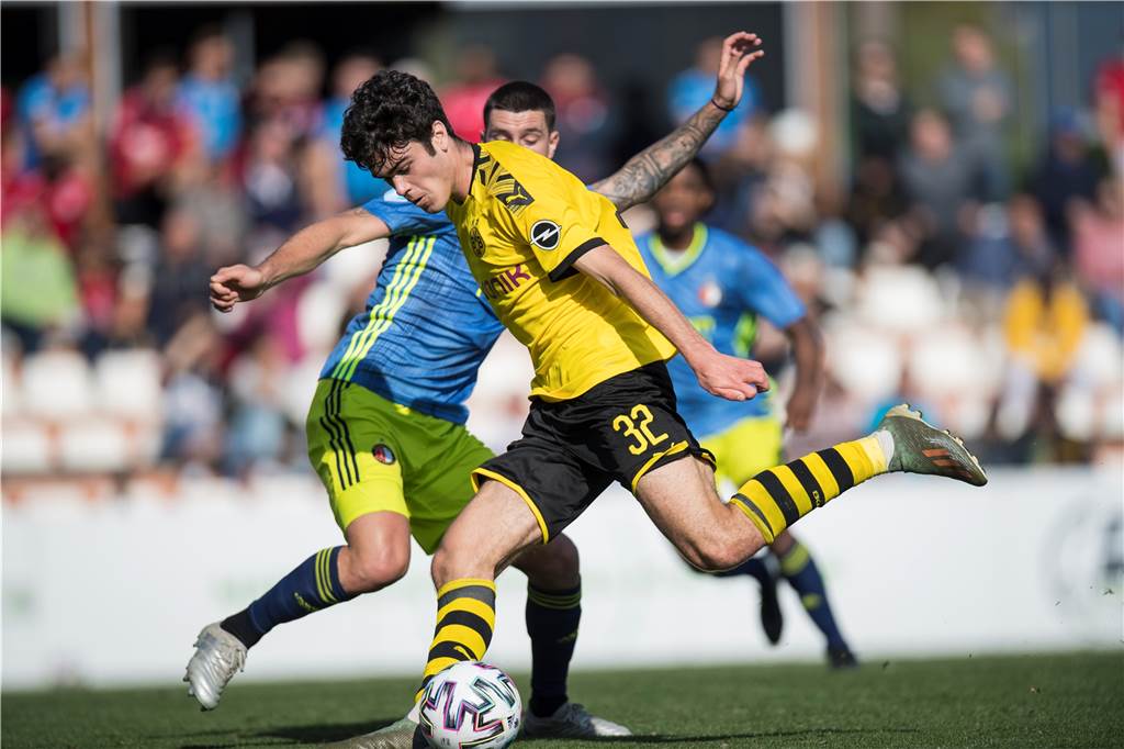 Lucien Favre sieht den BVB weiter als gedacht - aber auch „lächerliche“ Ballverluste In Marbella einer der BVB-Gewinner:Giovanni Reyna.