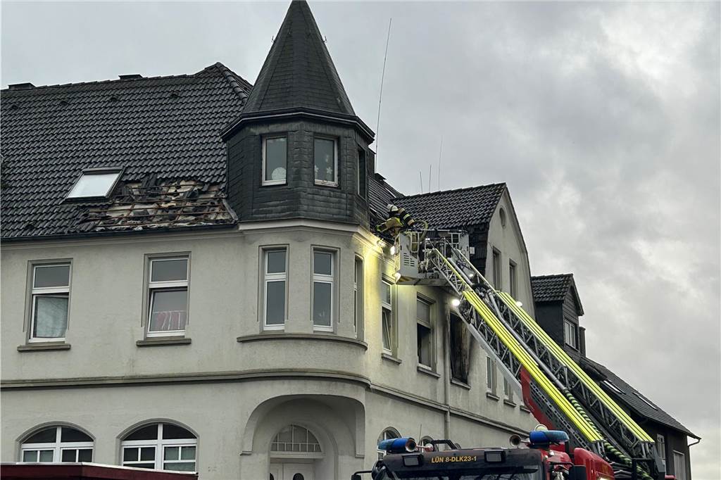Feuerwehr im Einsatz in Niederaden