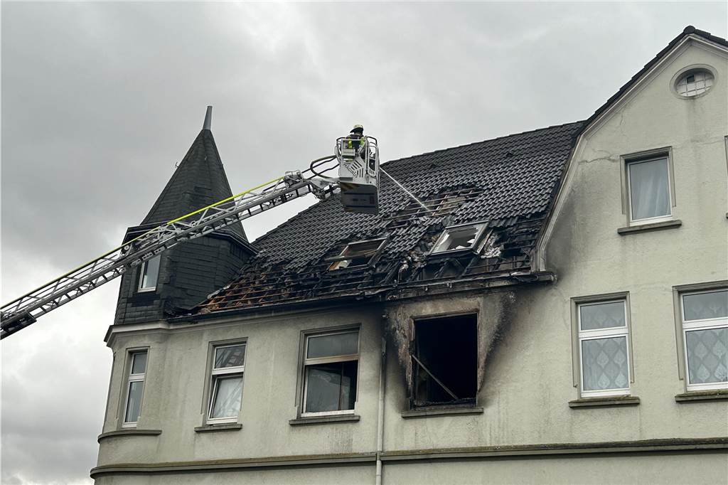 Feuerwehr im Einsatz in Niederaden