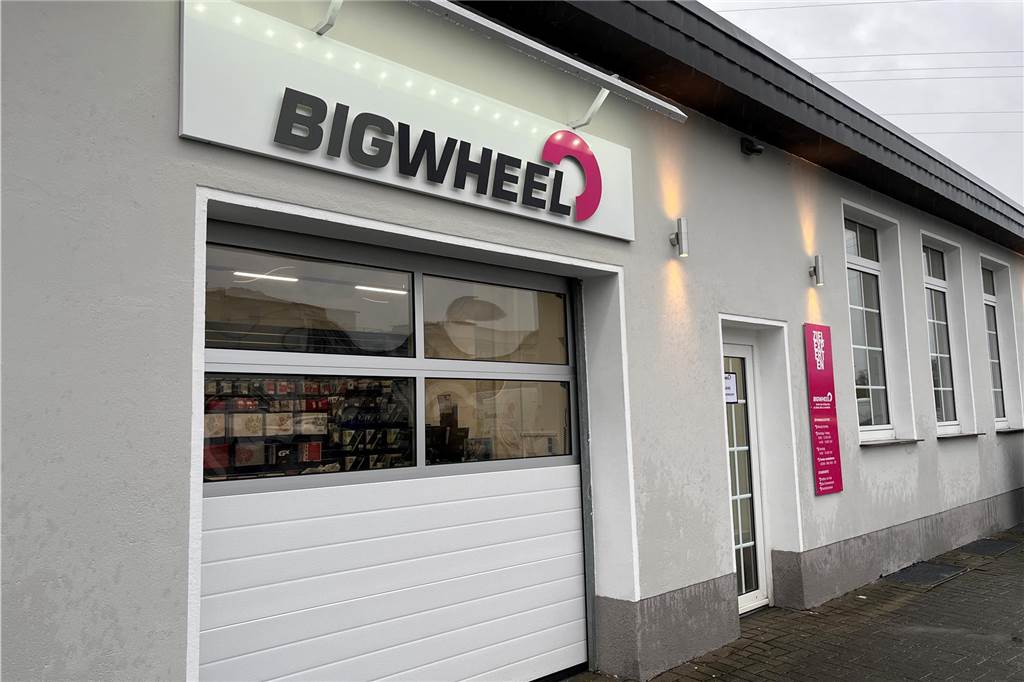 In der neuen Big Wheel-Werkstatt drängte die Lippe bis in den Keller Außenansicht von Big Wheel