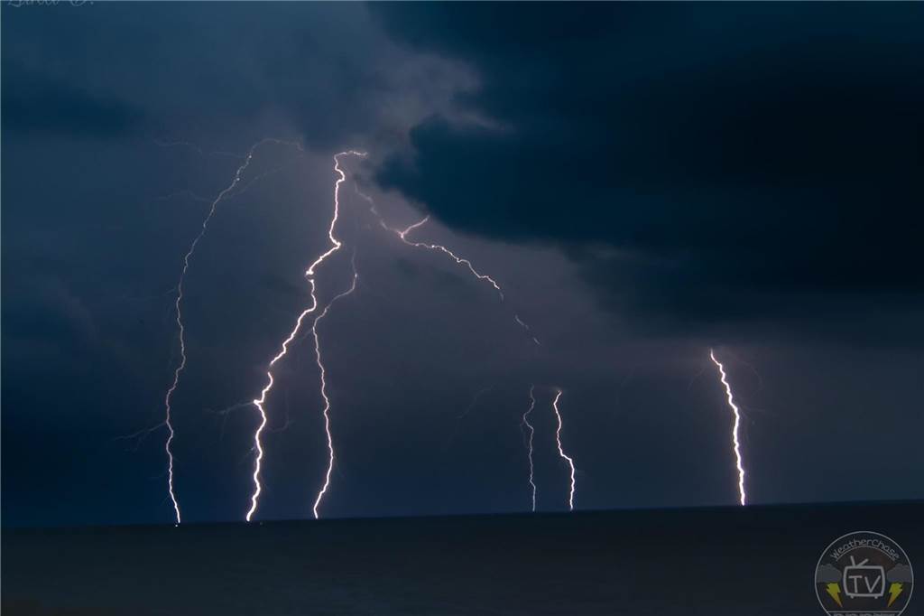 In seinem Kroatien Urlaub konnte der 17-Jährige immer wieder beeindruckende Gewitter fotografieren.
