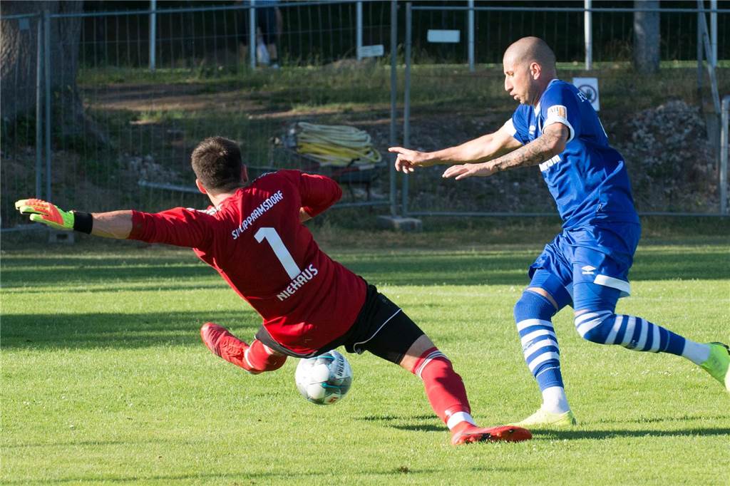 „Ich werde mit einem anderen Gefühl zum Platz fahren“ In seiner Zeit als Torhüter des SV Lippramsdorf ließ Marvin Niehaus so manchen Bezirksliga-Stürmer verzweifeln.