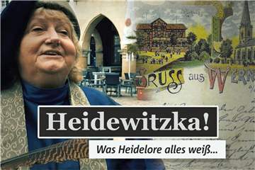 In unserer Video-Kolumne Heidewitzka gibt Stadtführerin Heidelore Fertig-Möller amüsante Anekdoten aus der Werner Stadtgeschichte zum Besten.