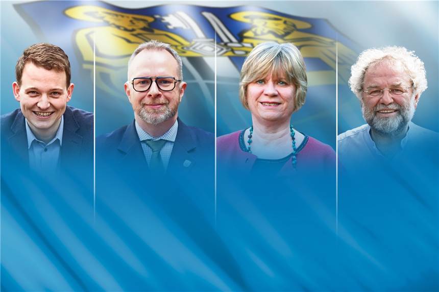 Jetzt anmelden: Podiumsdiskussion mit den Bürgermeisterkandidaten In Vreden gibt es bei der Kommunalwahl am 13. September vier Kandidaten für das Amt des Bürgermeisters.
