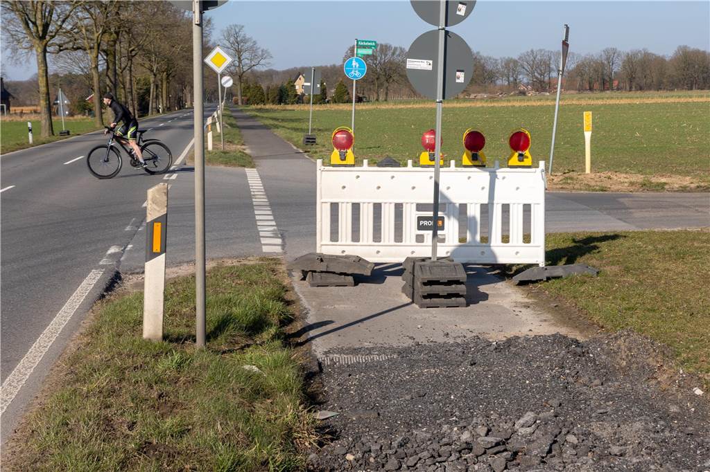 Radweg zwischen Lünten und Ammeloe: Wann beginnen die Bauarbeiten? Radweg entlang der K16 in Vreden