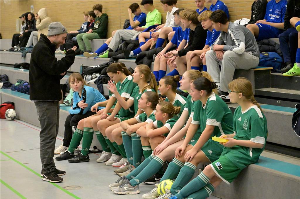 In Werne fanden die Hallenfußballstadtmeisterschaften der Schulen statt.