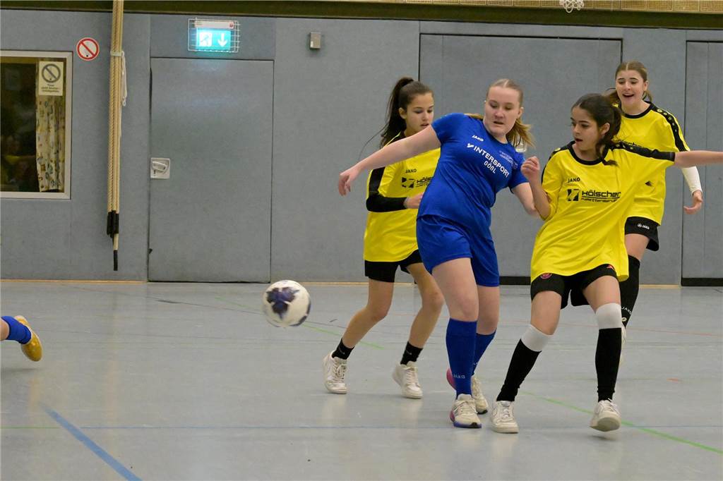In Werne fanden die Hallenfußballstadtmeisterschaften der Schulen statt.