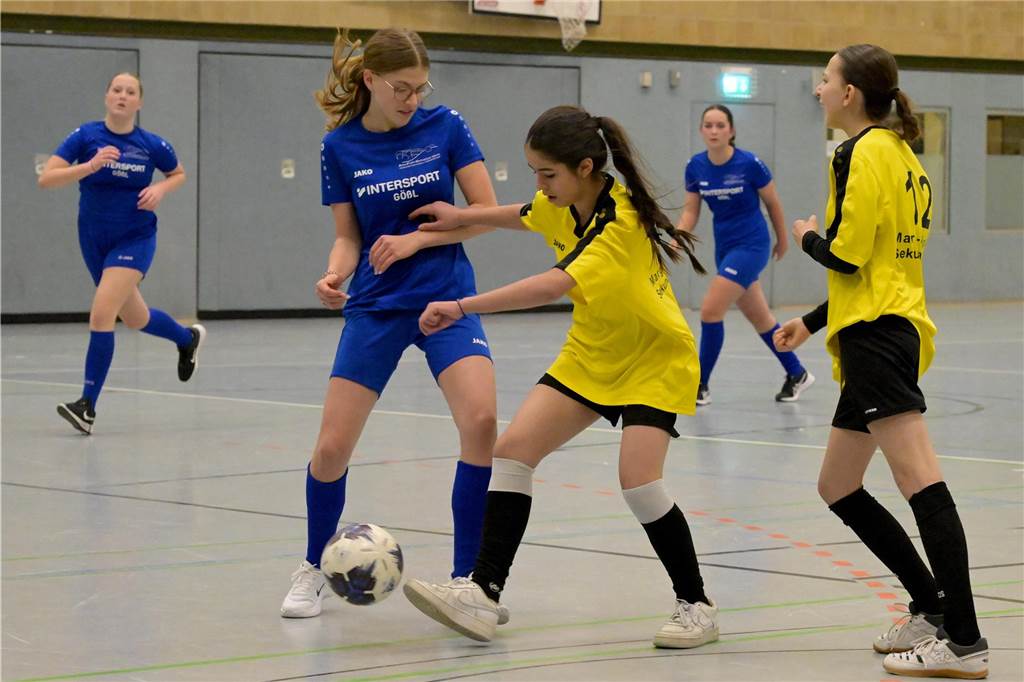 In Werne fanden die Hallenfußballstadtmeisterschaften der Schulen statt.