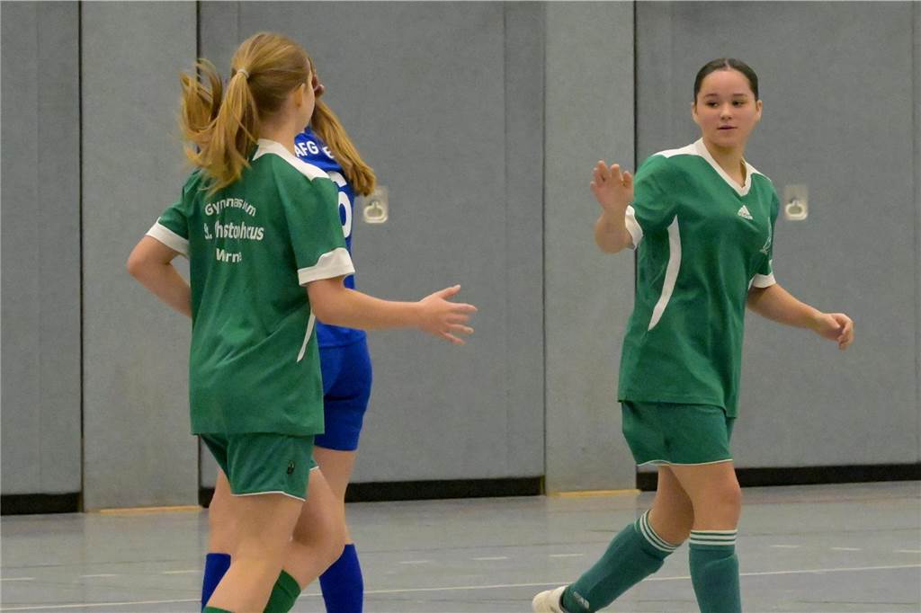 In Werne fanden die Hallenfußballstadtmeisterschaften der Schulen statt.