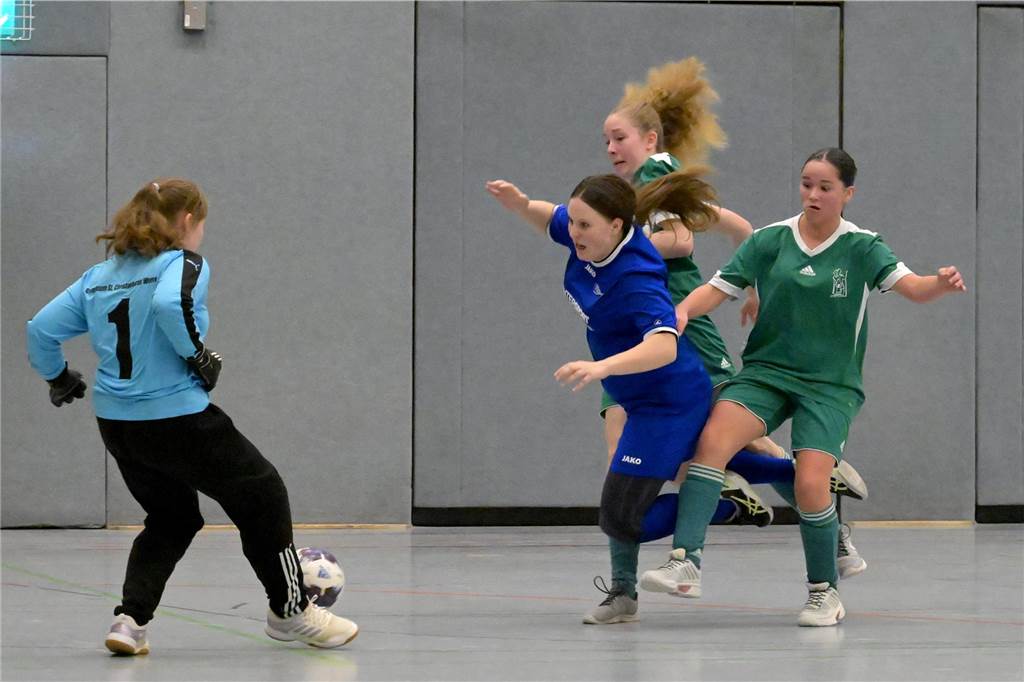 In Werne fanden die Hallenfußballstadtmeisterschaften der Schulen statt.