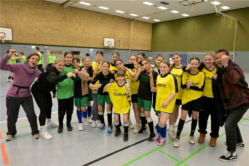 In Werne fanden die Hallenfußballstadtmeisterschaften der Schulen statt.