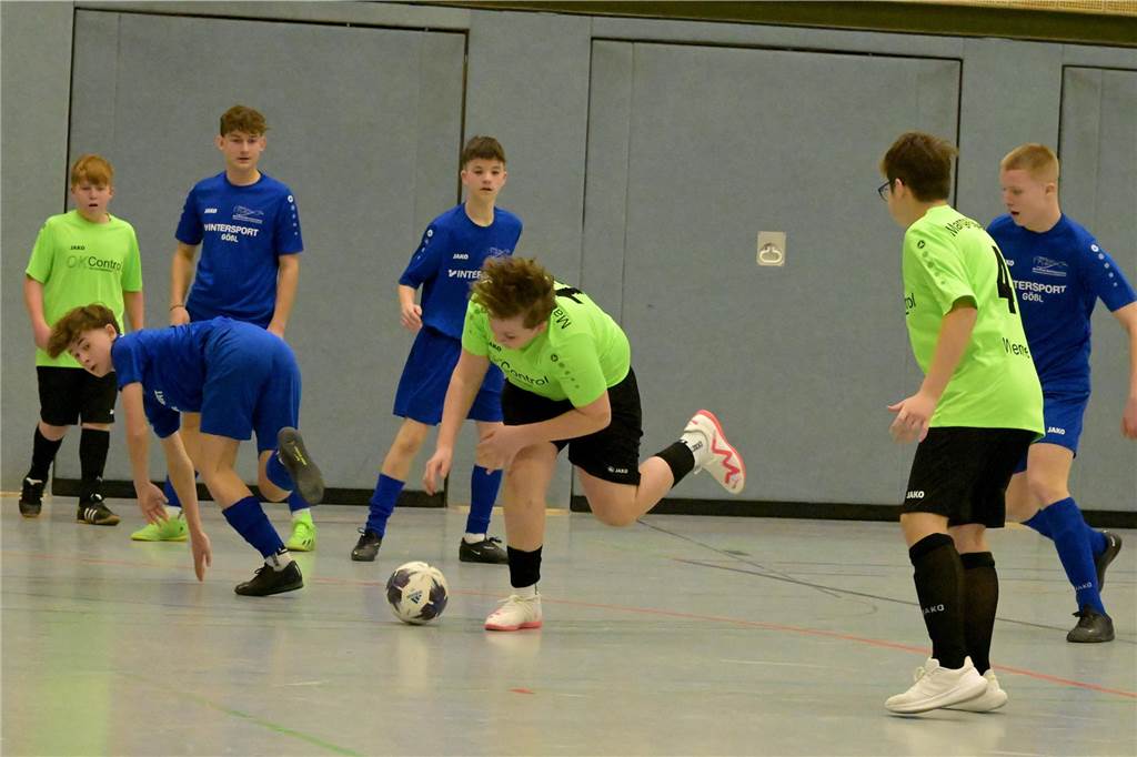 In Werne fanden die Hallenfußballstadtmeisterschaften der Schulen statt.