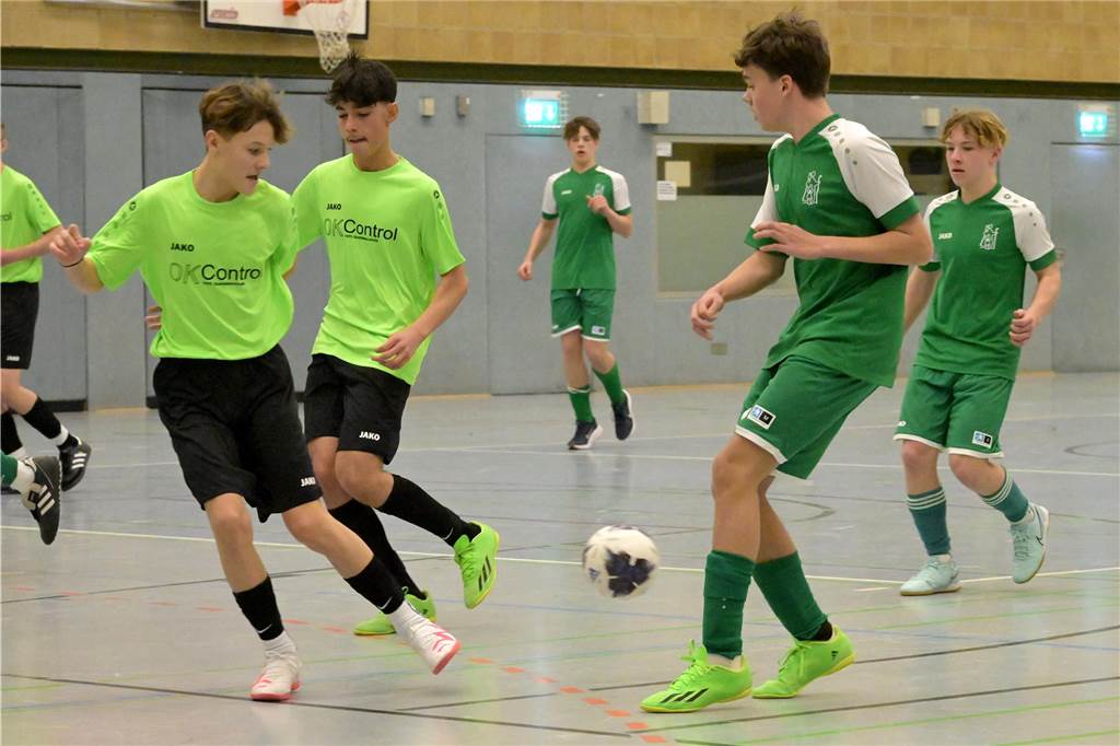 In Werne fanden die Hallenfußballstadtmeisterschaften der Schulen statt.