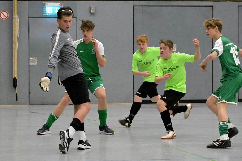In Werne fanden die Hallenfußballstadtmeisterschaften der Schulen statt.