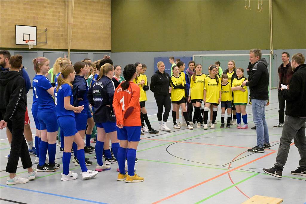 In Werne fanden die Hallenfußballstadtmeisterschaften der Schulen statt.