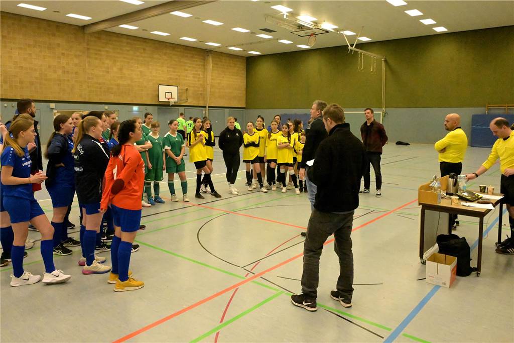 In Werne fanden die Hallenfußballstadtmeisterschaften der Schulen statt.