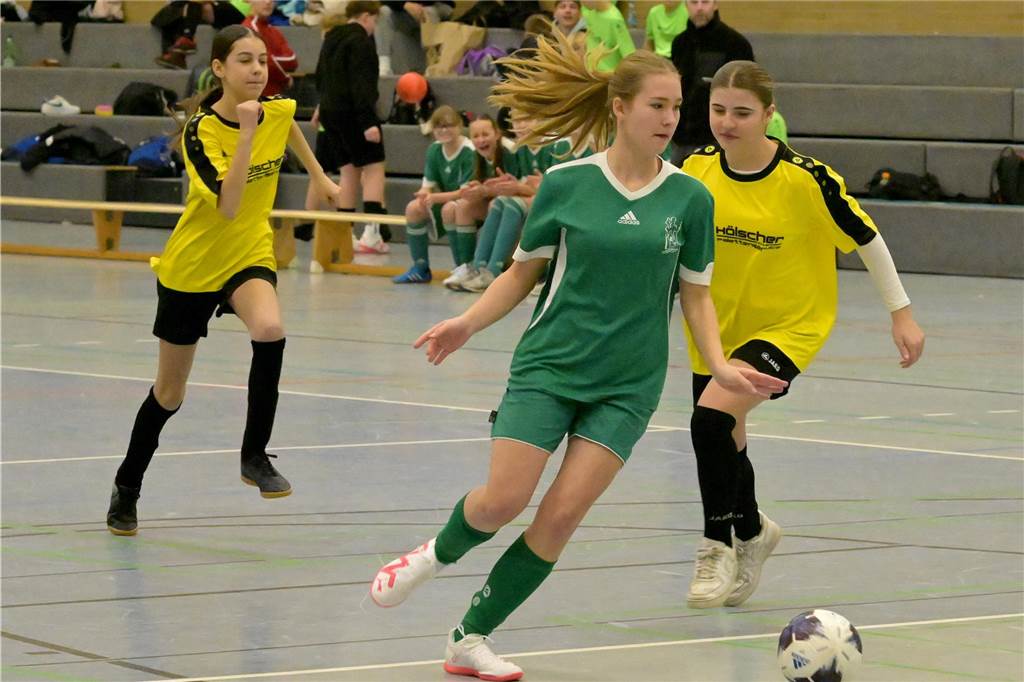 In Werne fanden die Hallenfußballstadtmeisterschaften der Schulen statt.