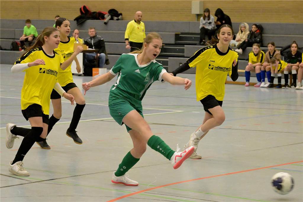 In Werne fanden die Hallenfußballstadtmeisterschaften der Schulen statt.