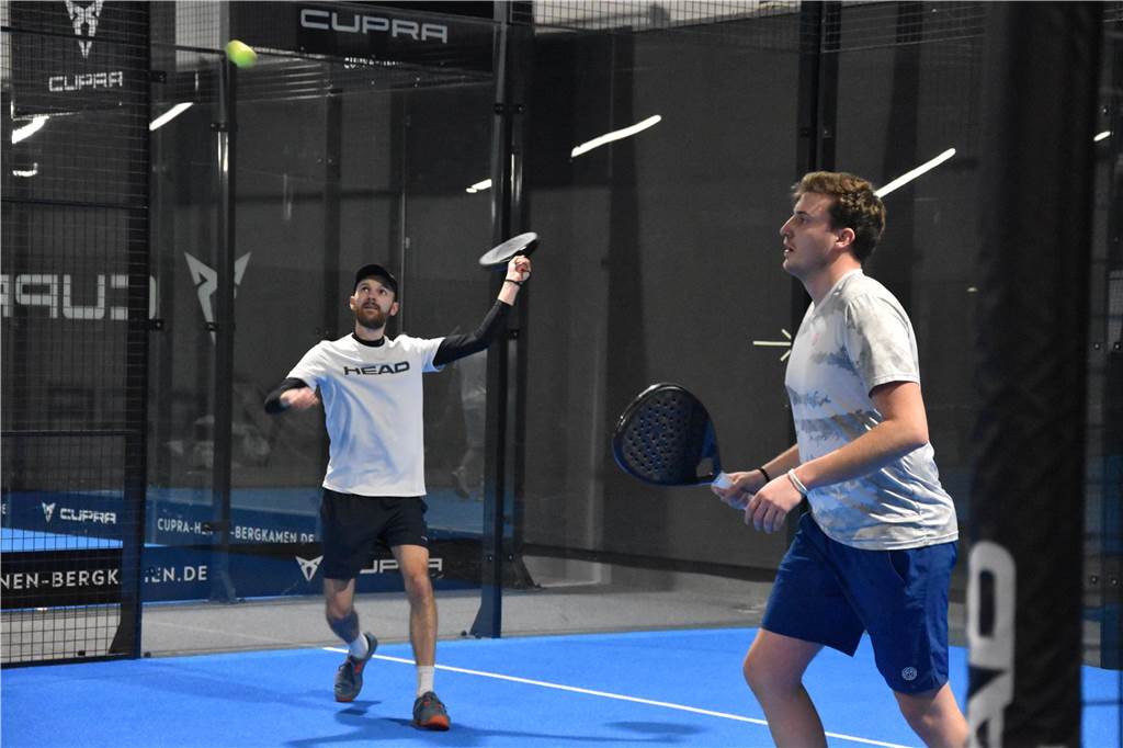 Moritz Dumberth (r.) und Stefan Hoffrichter beim Spielen.