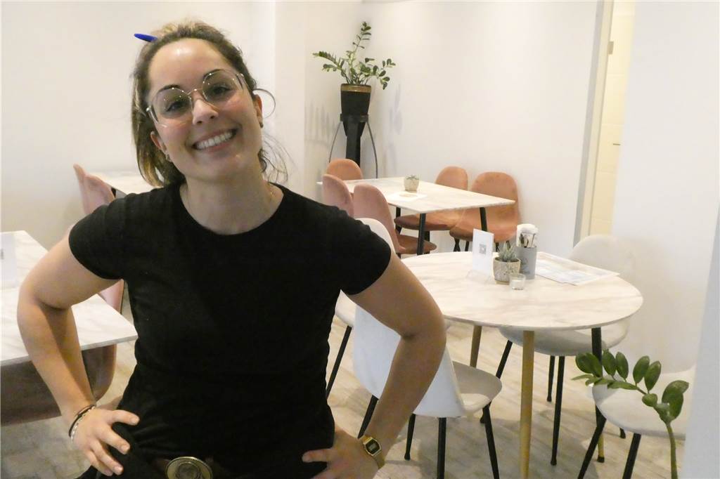 Innengastronomie darf öffnen: „Sie können sofort vorbei kommen“ Ioanna Papaspyrou vom Korfu-Grill bleibt trotz schwieriger Zeiten optimistisch.
