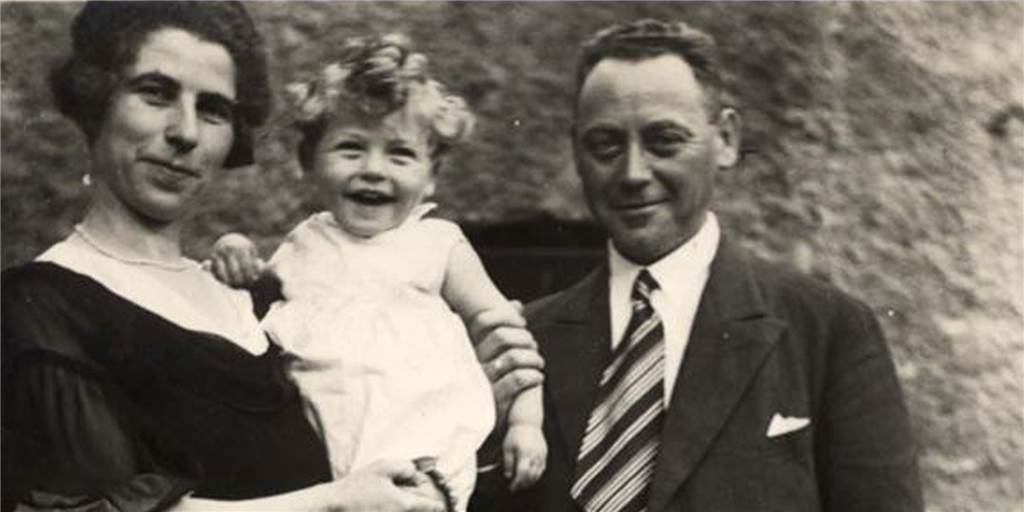 Ahauser Jude Emil Gottschalk verlor Frau und Kind im Holocaust Irma und Emil Gottschalk mit ihrem kleinen Sohn Ernst Josef.