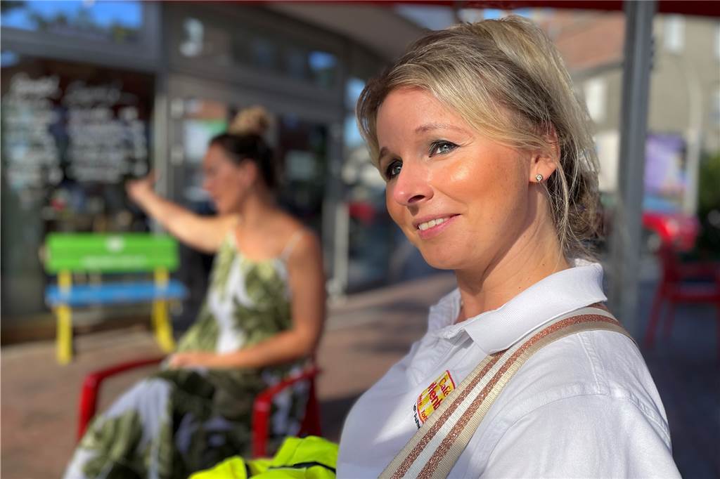 Isabel Auffenberg kam mit Mitte 20 aus Marl nach Castrop-Rauxel. Mit ihrem Mann Alexander führt sie die Bäckerei. Die beiden haben zwei Kinder, eine Backstube und sechs Verkaufs-Filialen.
