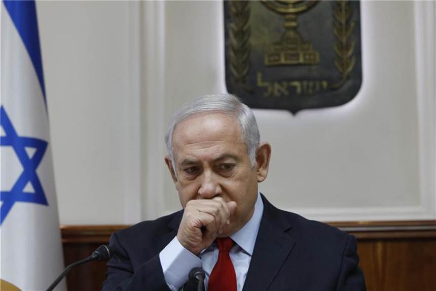 Israels Ministerpräsident Netanjahu will mit einer ranghohen russischen Delegation über die Lage in Syrien sprechen. Foto: Gali Tibbon/AFP Pool via AP