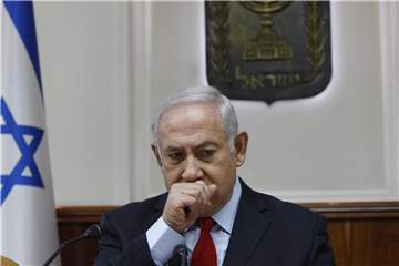Israels Ministerpräsident Netanjahu will mit einer ranghohen russischen Delegation über die Lage in Syrien sprechen. Foto: Gali Tibbon/AFP Pool via AP
