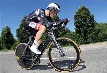 Ist am Sonntag mit dem rad-net Rose Team zum Meistertitel gefahren: der Werner Radsportler Jan Tschernoster.