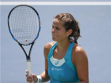 Ist bei den China Open früh ausgeschieden: Julia Görges. Foto: John Minchillo