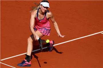 Ist in Nürnberg ausgeschieden: Mona Barthel. Foto: Daniel Karmann