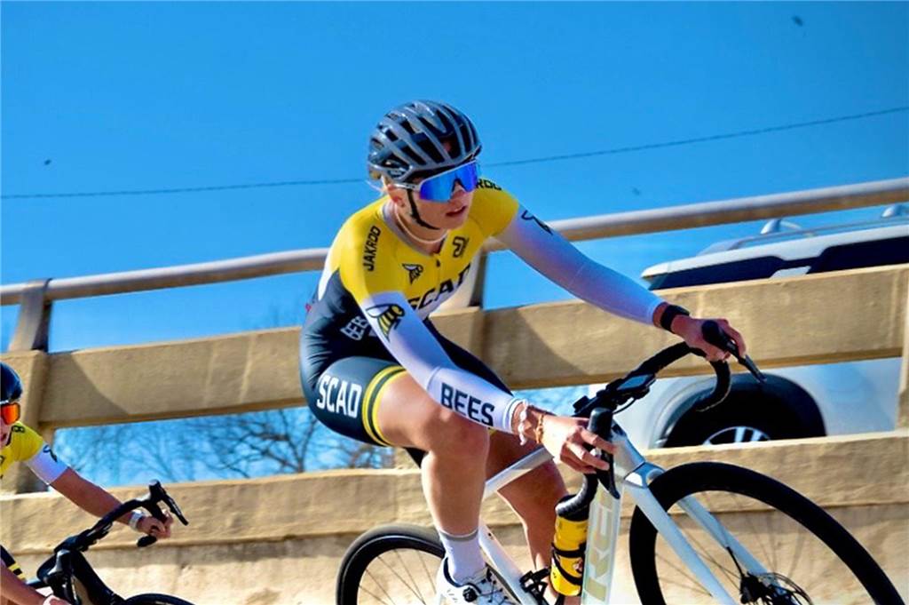 Ist längst voll im US-amerikanischen Radsport angekommen: Jette Aelken aus Haltern.