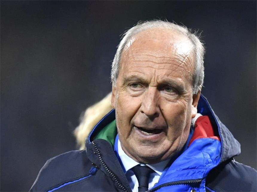 Italien ohne Vorfreude auf Deutschland Italiens Nationaltrainer Giampiero Ventura. Foto: Gian Ehrenzeller