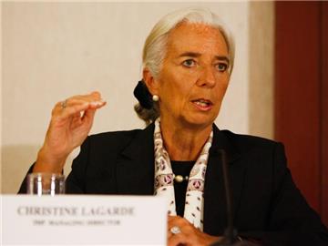 IWF-Chefin Christine Lagarde warnt: Die globale Krise ist noch nicht überwunden. Foto: Daniel Irungu